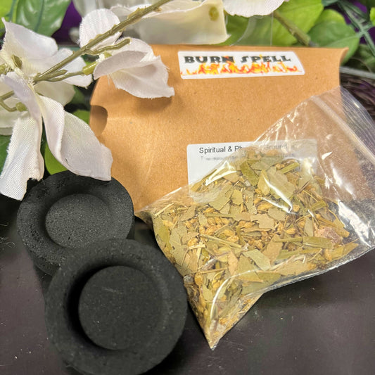Spiritual & Physical Grounding Burn Spell