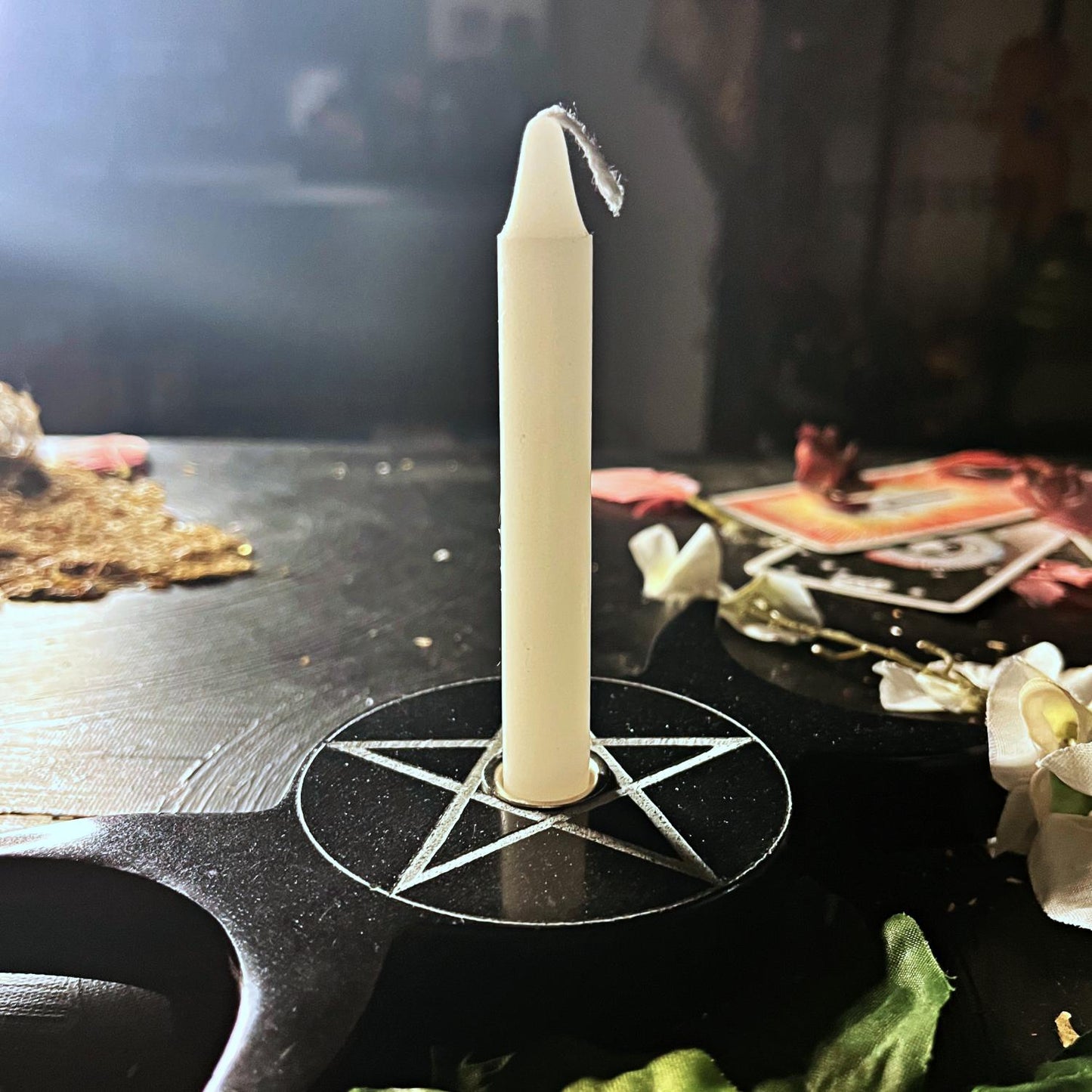 White Chime Candles - 5 Pk
