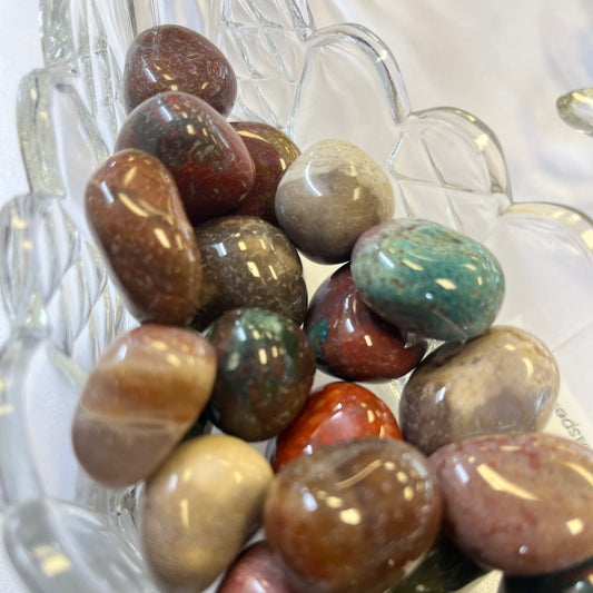 Fancy Jasper Tumbled/Polished
