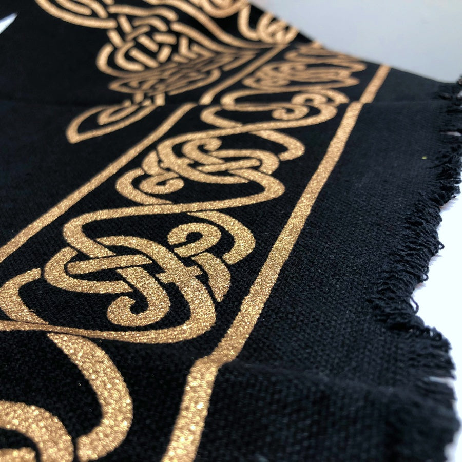 Triple Moon Altar Cloth 18 in x 18 in