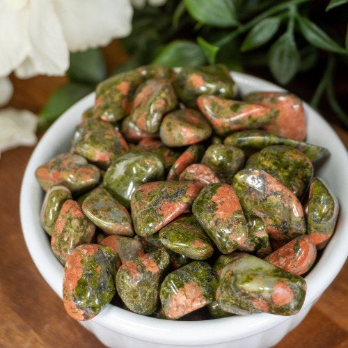Unakite Tumbled/Polished