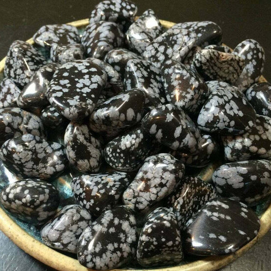 Snowflake Obsidian Tumbled/Polished