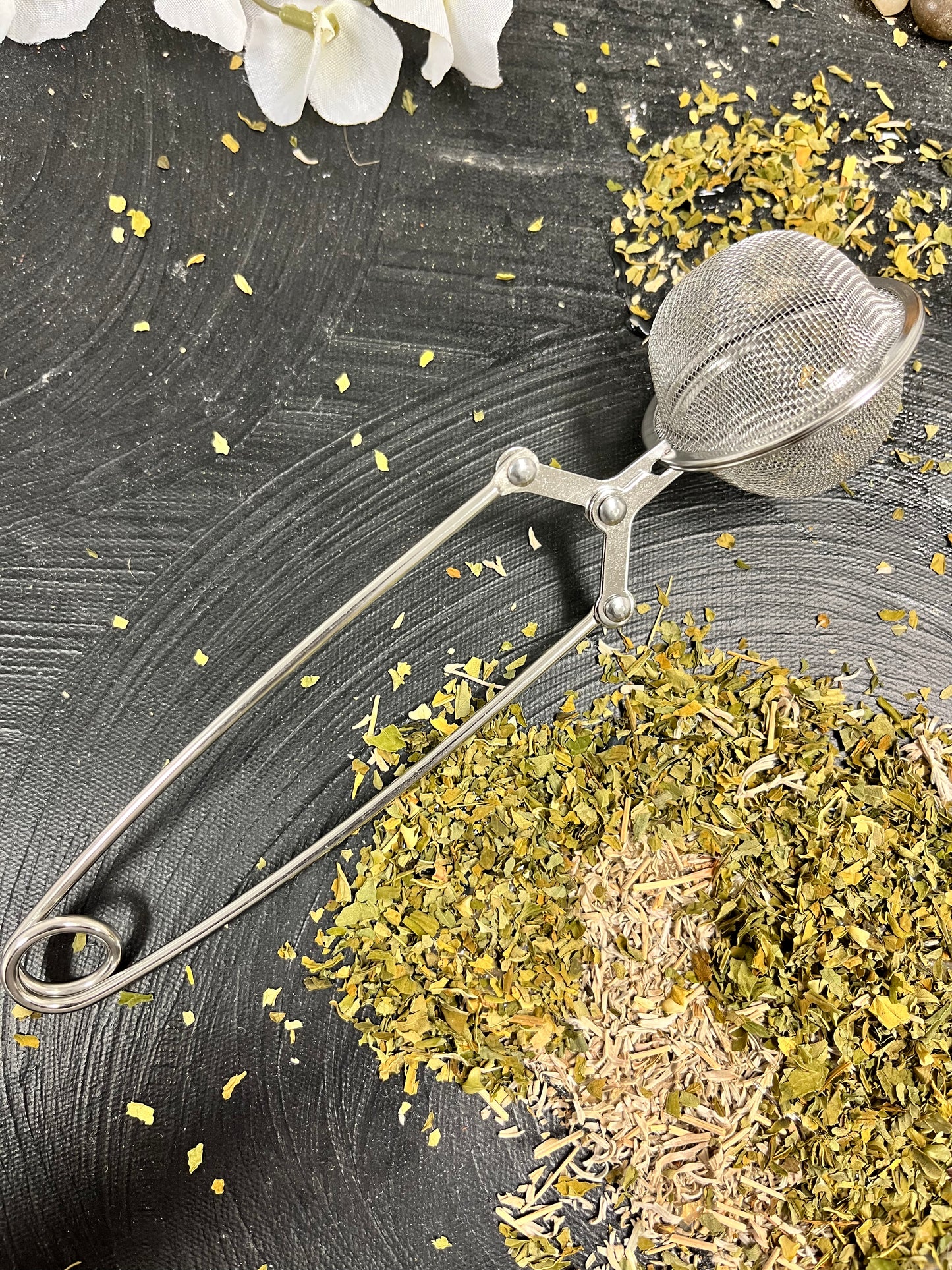 Tea Steeper with Handle - Stainless Steel