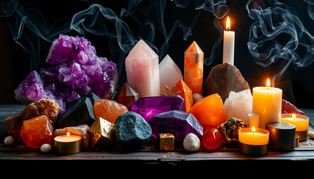 Essential Crystals for Beginner Witches: A Comprehensive Guide