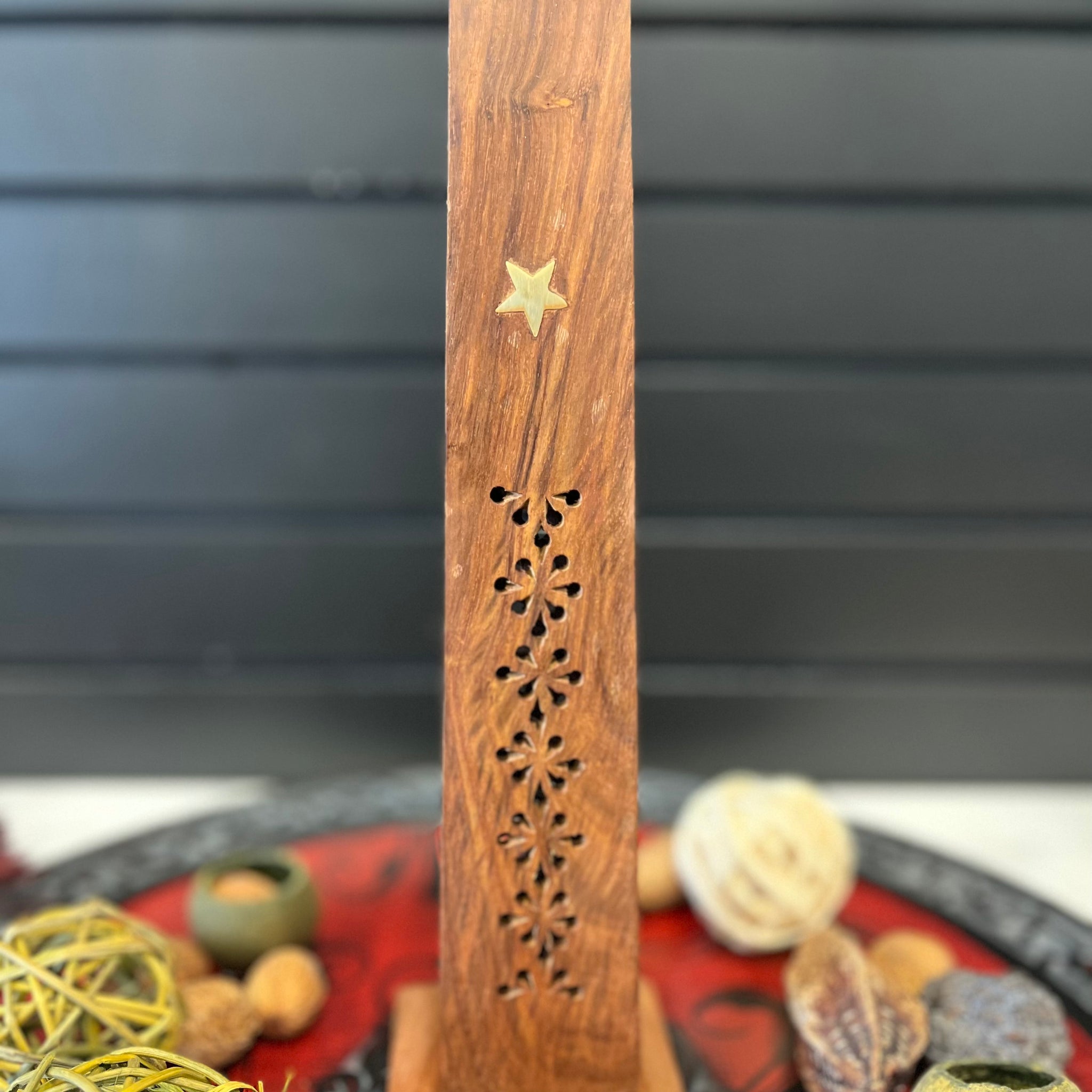 Standing Incense Box - Wooden