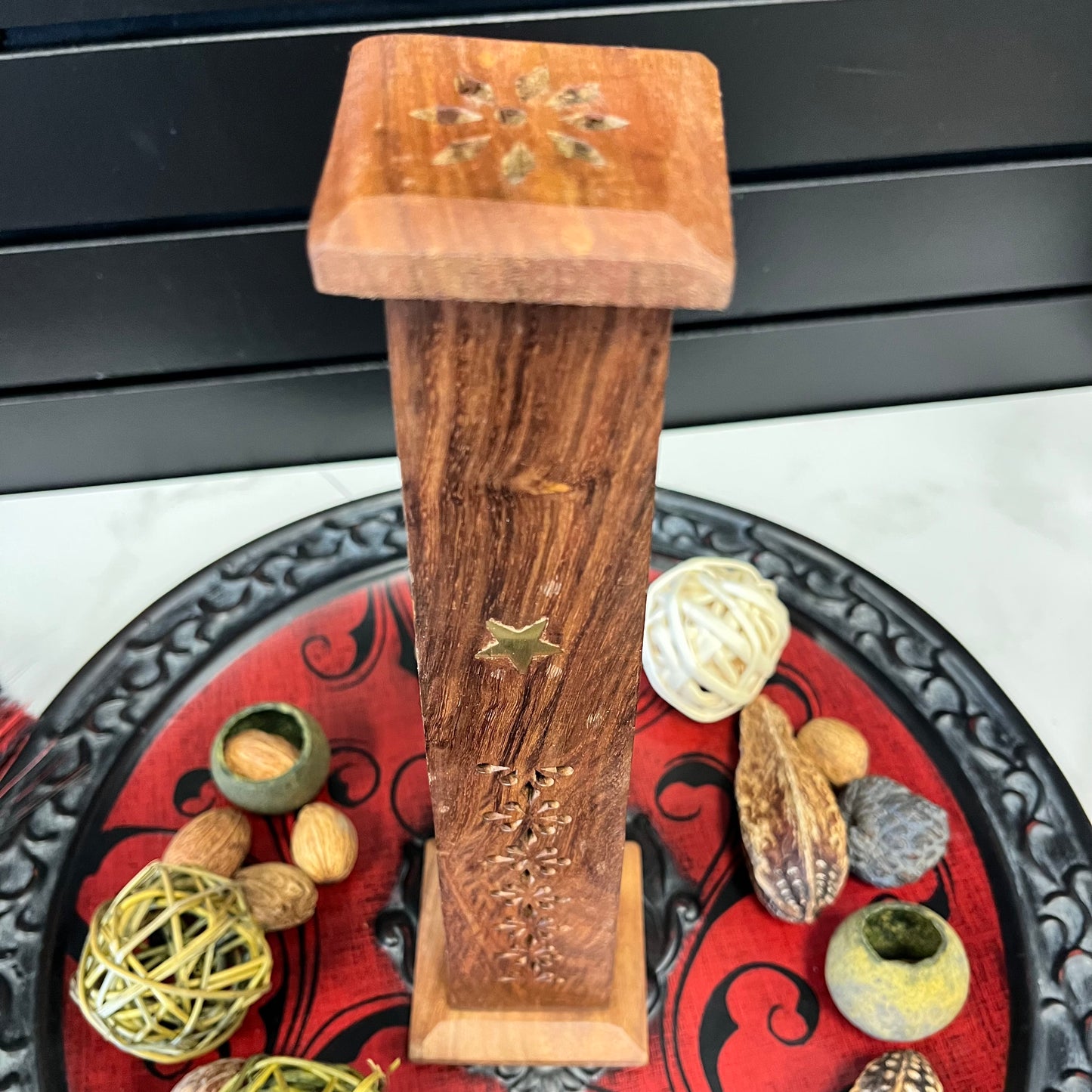 Standing Incense Box - Wooden