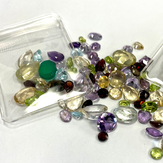 Assorted Faceted Crystals