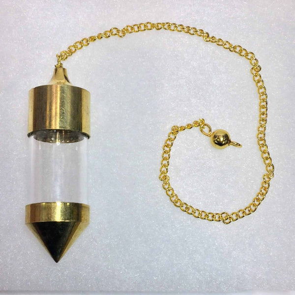 Brass Chambered Pendulum