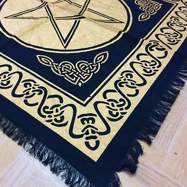 Pentacle Altar Cloth 18 in x 18 in