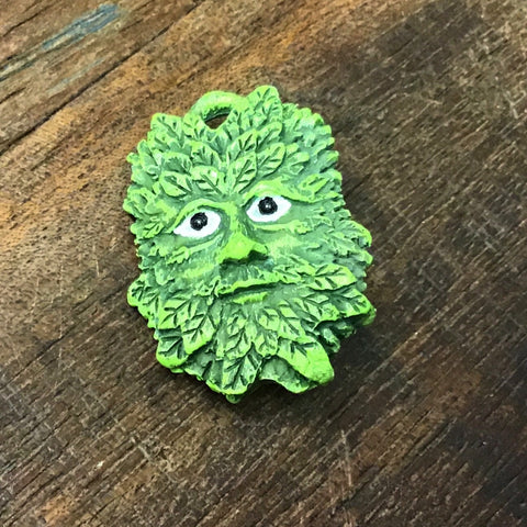 Mini Green Man Talisman