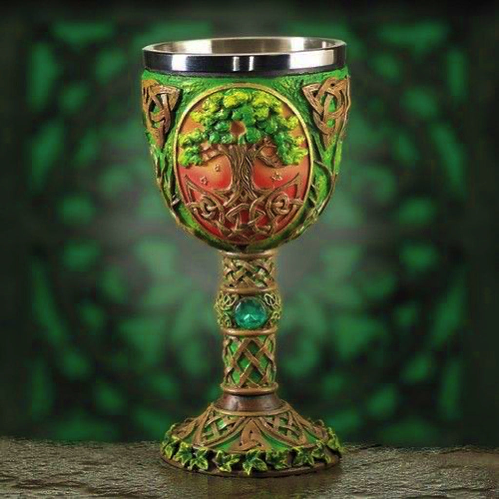 Tree Of Life Chalice Goblet