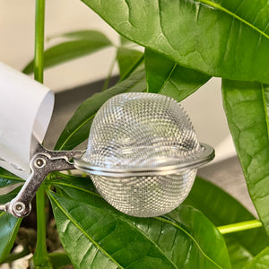 Tea Steeper with Handle - Stainless Steel