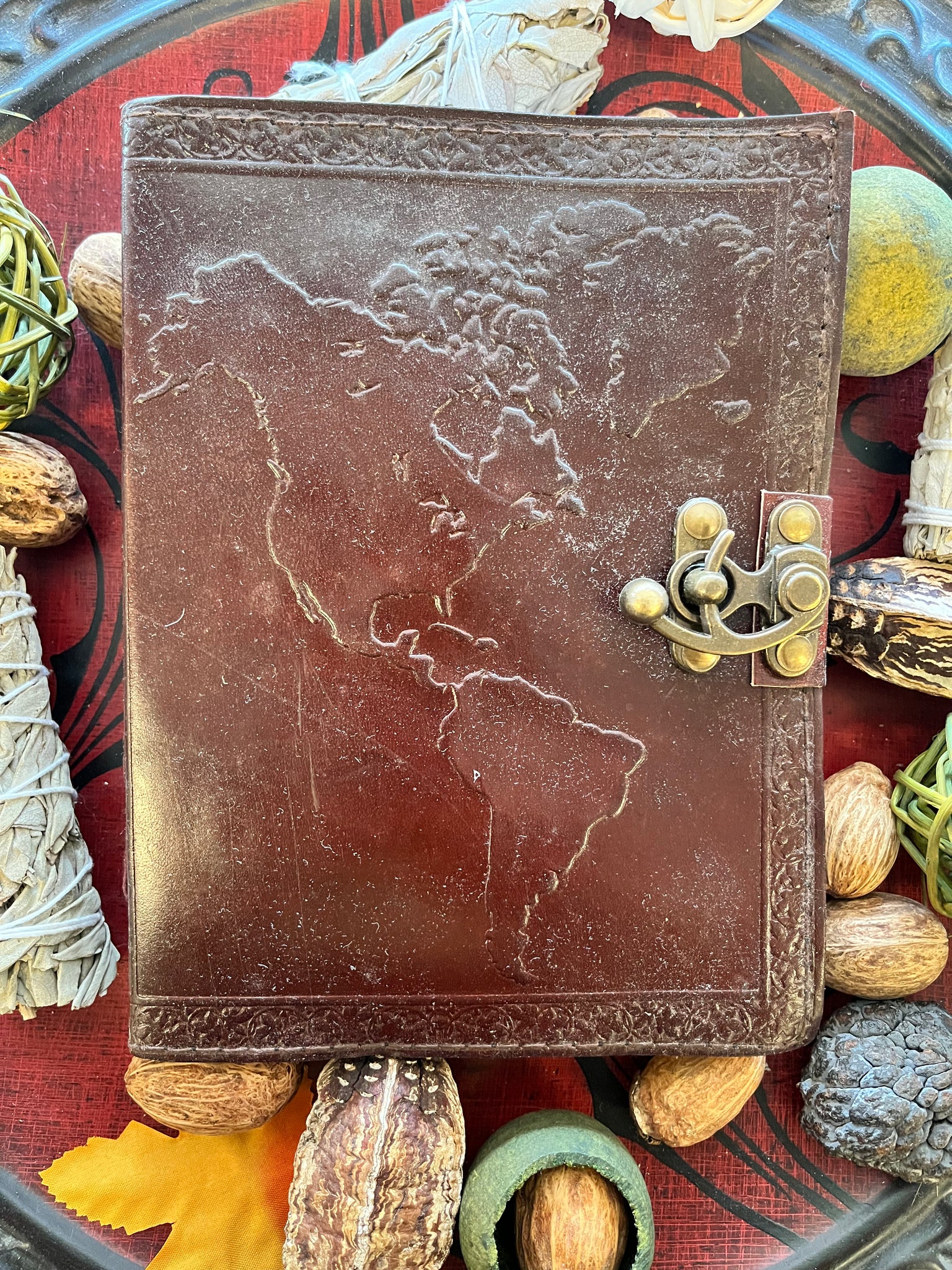 Leather Book Of Shadows