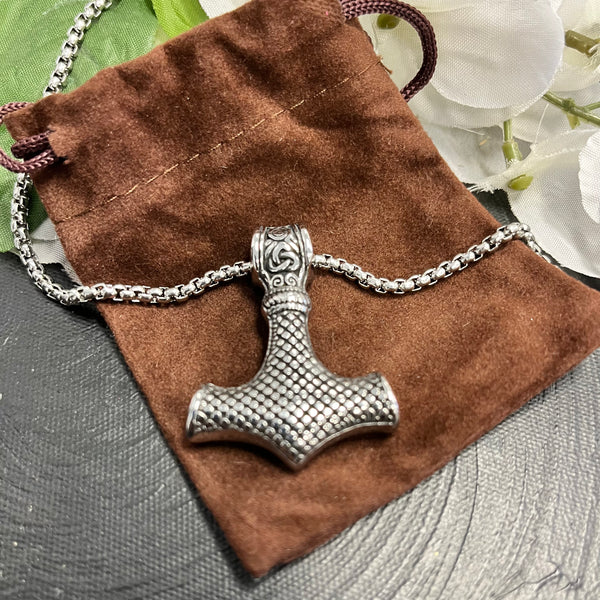 Thor’s Hammer / Norse Viking Mjolnir Necklace